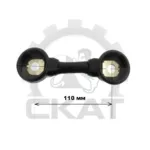 Перемычка АКБ гибкая 50x110 с заглушками