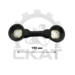 Перемычка АКБ гибкая 50x150 с заглушками