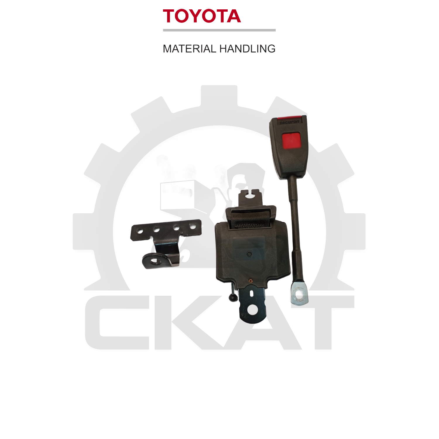Ремень безопасности Toyota-BT 7/8FBRE14-20, 7FBR13-18 (черный)