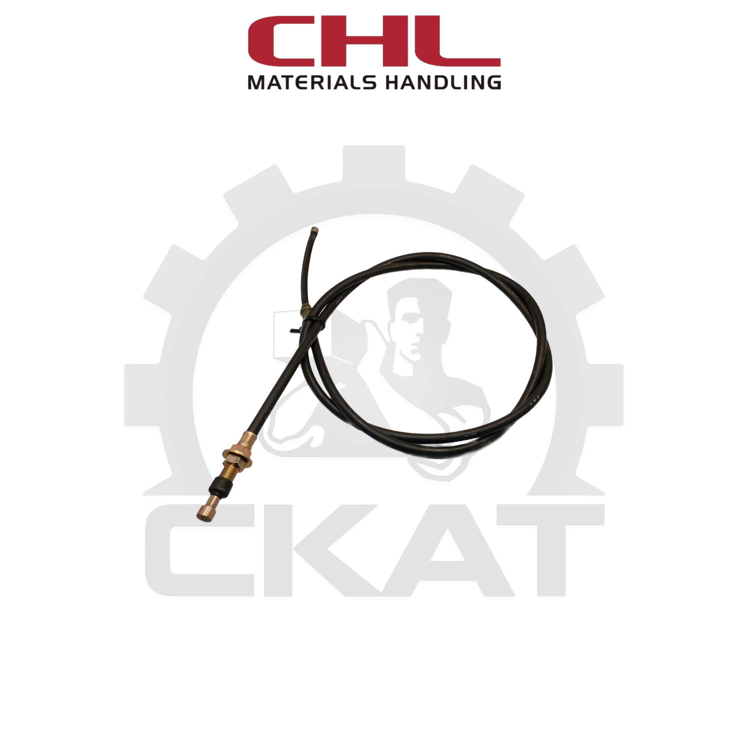 Трос тормоза стояночного CHL CPCD/CPQYD20-25, CPD20-25, правый 1860мм