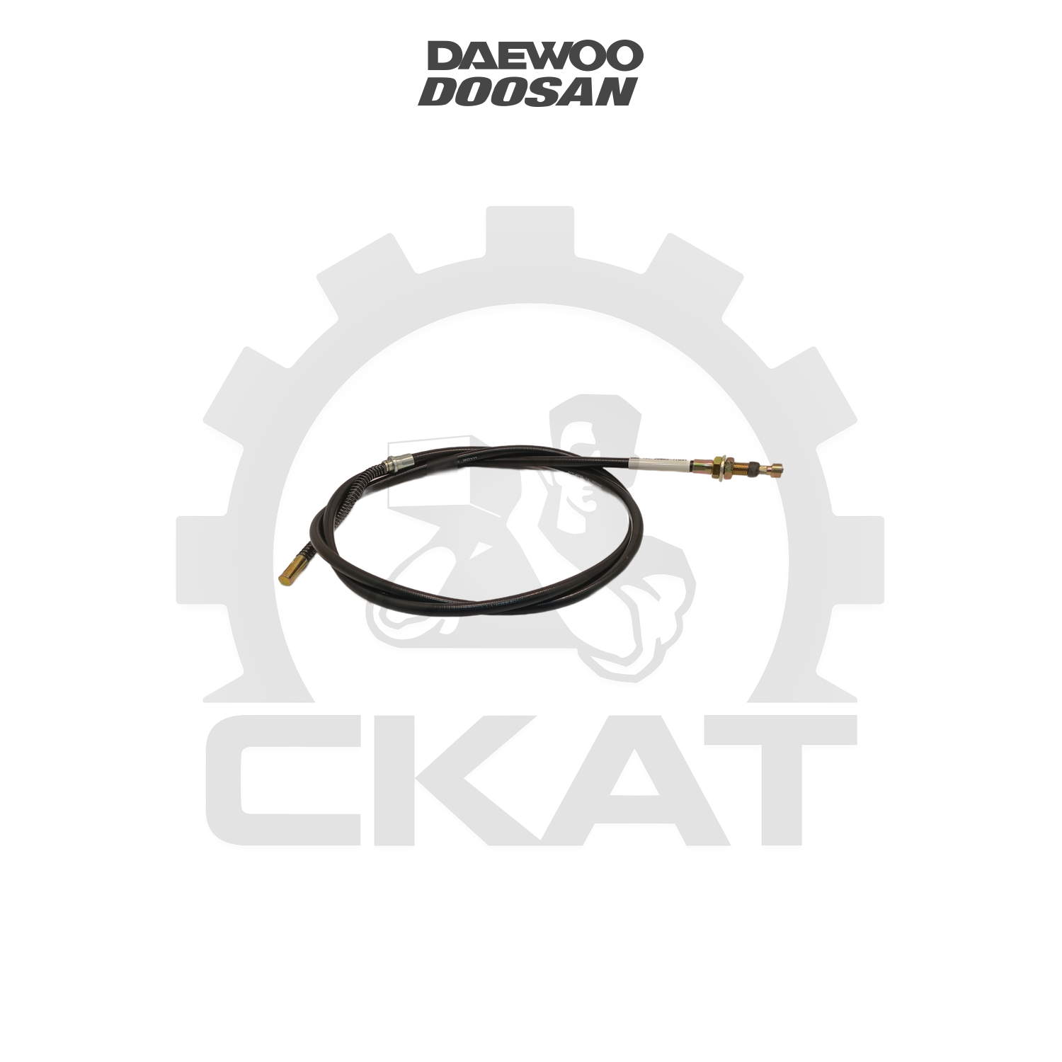 Трос тормоза стояночного Daewoo-Doosan D/G20-30, B15-35, правый 2120мм