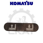 Наклейка левая на переключатель рукояти управления Komatsu MWP18-30, MWS10-14