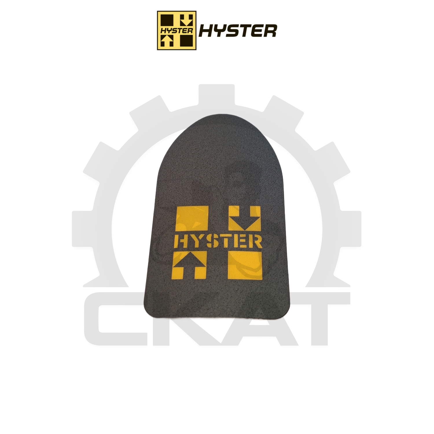 Наклейка на рукоять управления с логотипом Hyster P1.3-3.0, S1.00-1.60