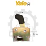 Замок двери правой Yale GDP/GLP50-100