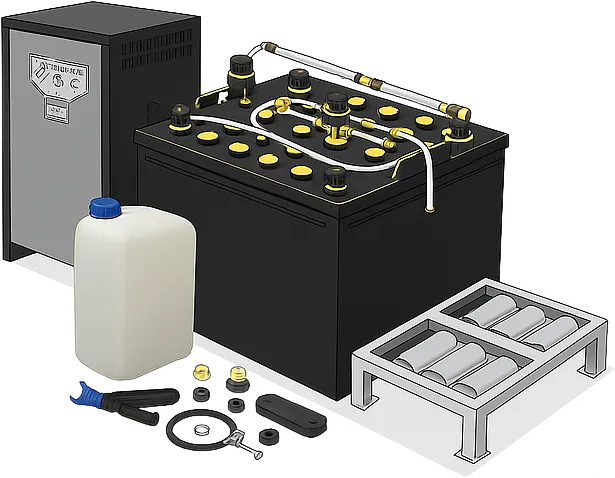 АКБ, Зарядные устройства и аксессуары
