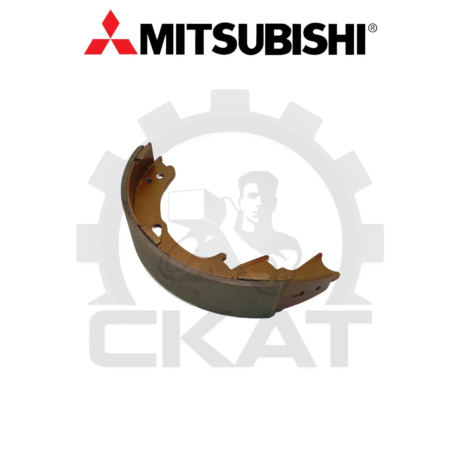 Колодка тормозная Mitsubishi FD/FG20-30, FB20-30 (1шт)
