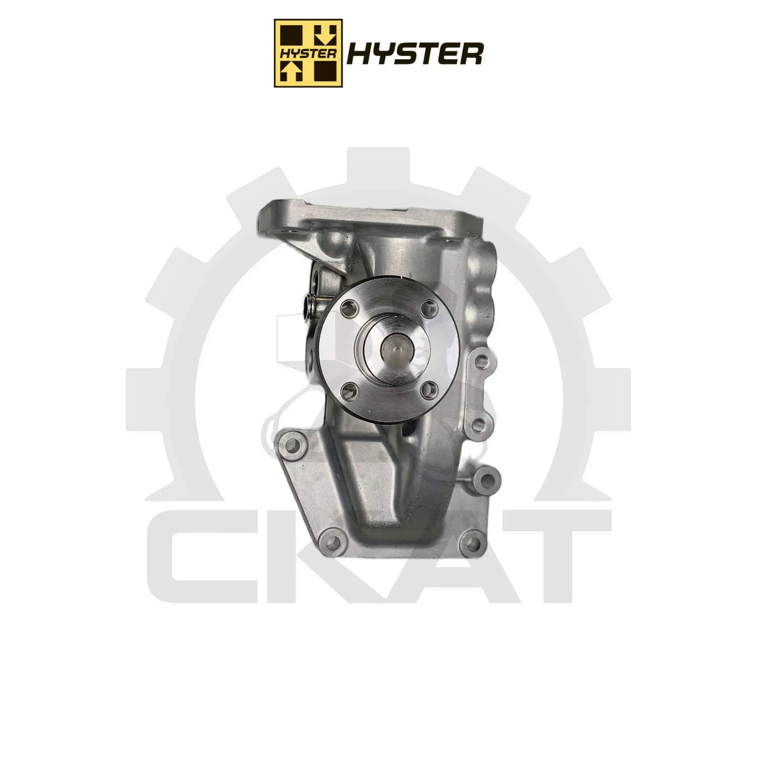 Корпус термостата системы охлаждения двигателя Hyster H4.0-9.00FT, S6.00-7.00FT со шкивом крыльчатки вентилятора