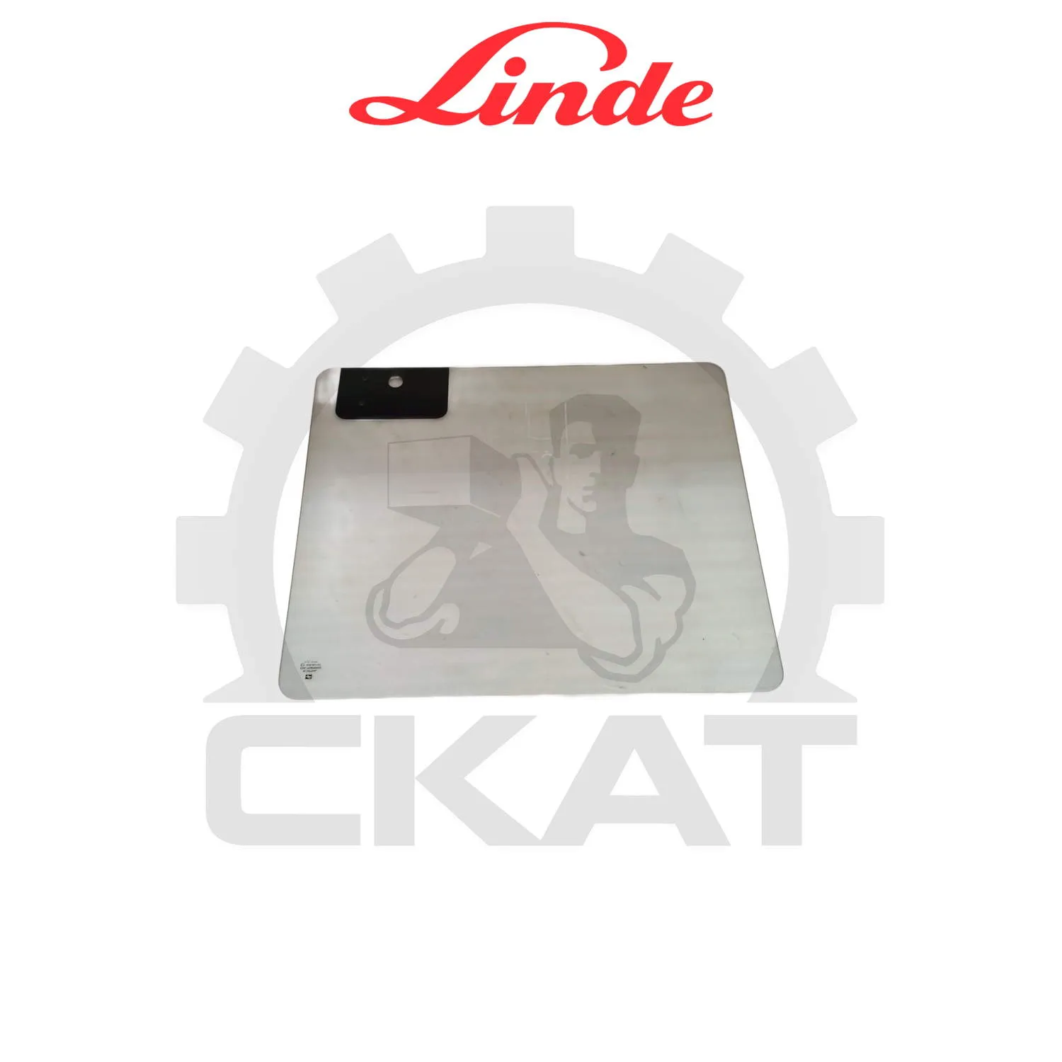 Стекло кабины заднее Linde H12-20
