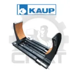 Захват для 1-2е бочки Kaup (Германия), г/п 700 кг, Ширина раскрытия лап: 400-1200 мм. С устройством смещения каретки в бок и регулировкой давления