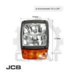 Фара передняя JCB 3CX-4CX