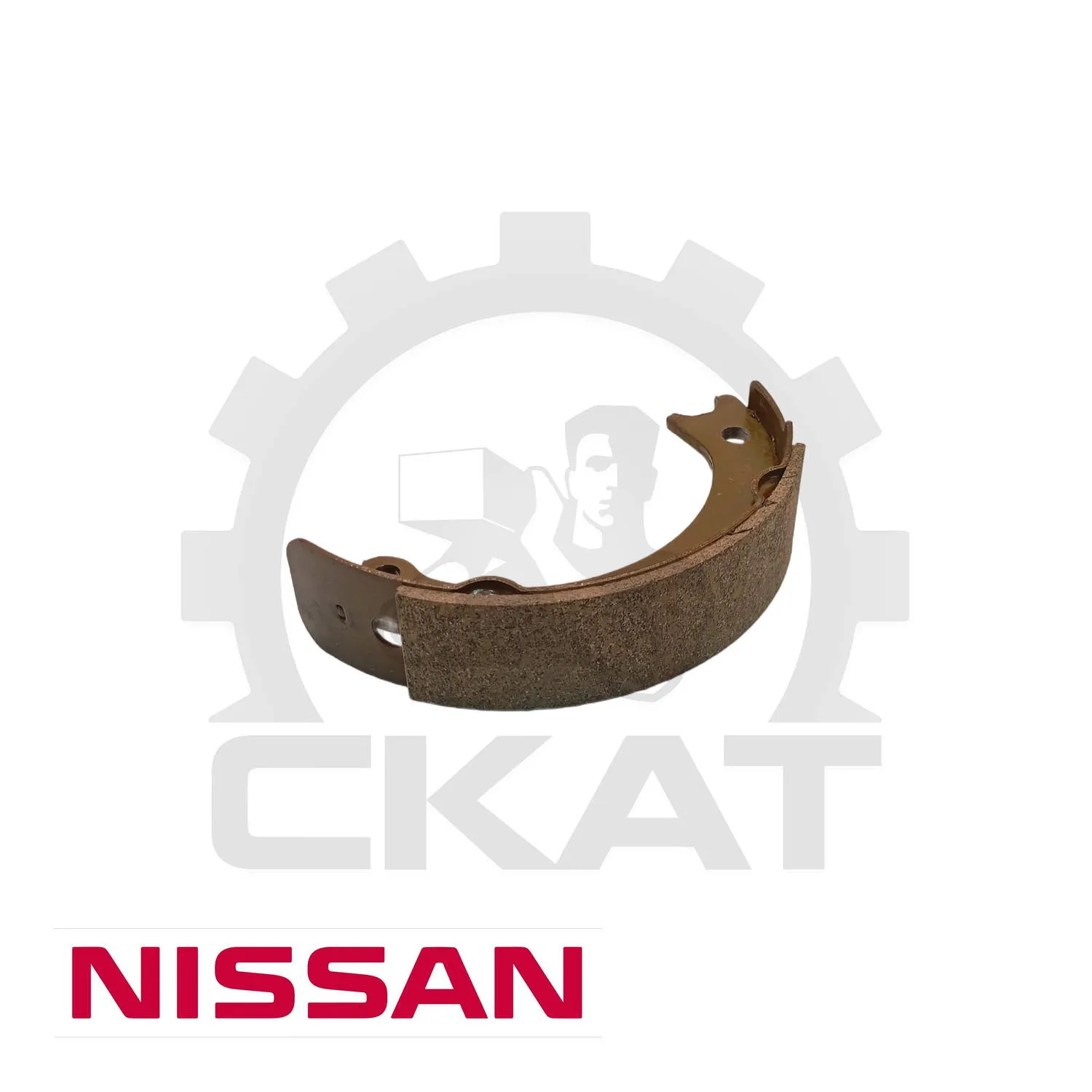 Колодка тормозная Nissan 1F6F60-80U (1шт)