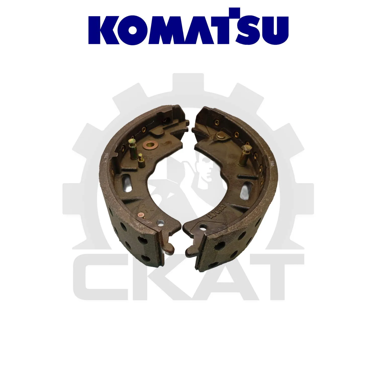 Колодки тормозные Komatsu FD/FG35-50 (компл. 2шт)