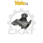 Корпус термостата системы охлаждения двигателя Yale GLC60-70VX, GLP40-55VX со шкивом крыльчатки вентилятора