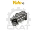 Корпус термостата системы охлаждения двигателя Yale GLC60-70VX, GLP40-55VX со шкивом крыльчатки вентилятора