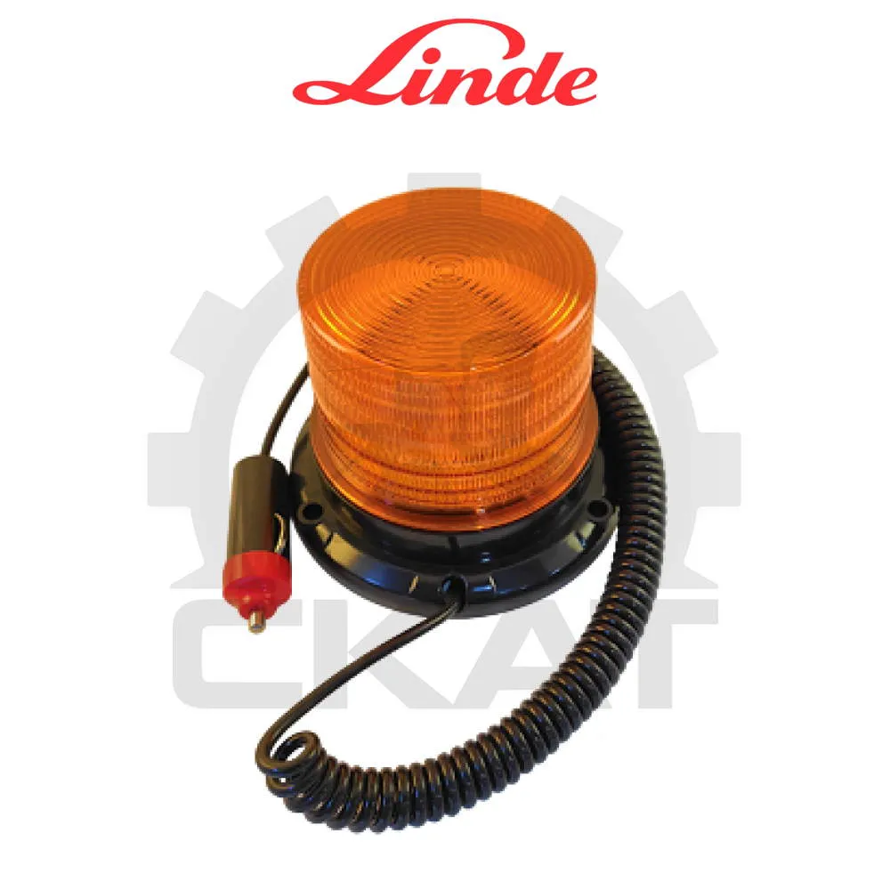 Маячок проблесковый, 12В, автопогрузчик Linde
