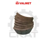 Накладки тормозной колодки Valmet TD1206-1612(A) (компл. 8 шт)