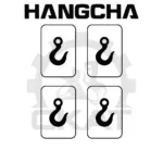 Наклейка КРЮК обозначение точки крепления Hangcha CBD15-20