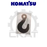Наклейка КРЮК обозначение точки крепления Komatsu MWP18-30, MWS10-14, FB14-20
