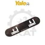 Наклейка левая на переключатель рукояти управления Yale MP16-30, MS10-16