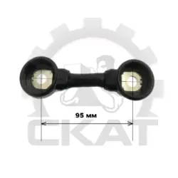 Перемычка АКБ гибкая 35x95 с заглушками