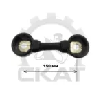 Перемычка АКБ гибкая 50x150 с заглушками