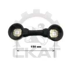 Перемычка АКБ гибкая 50x150 с заглушками