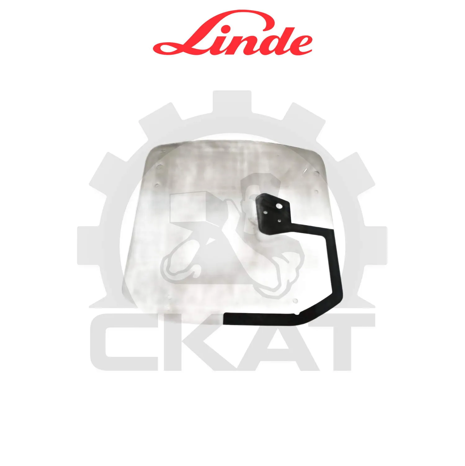 Стекло кабины Linde E12-20 заднее