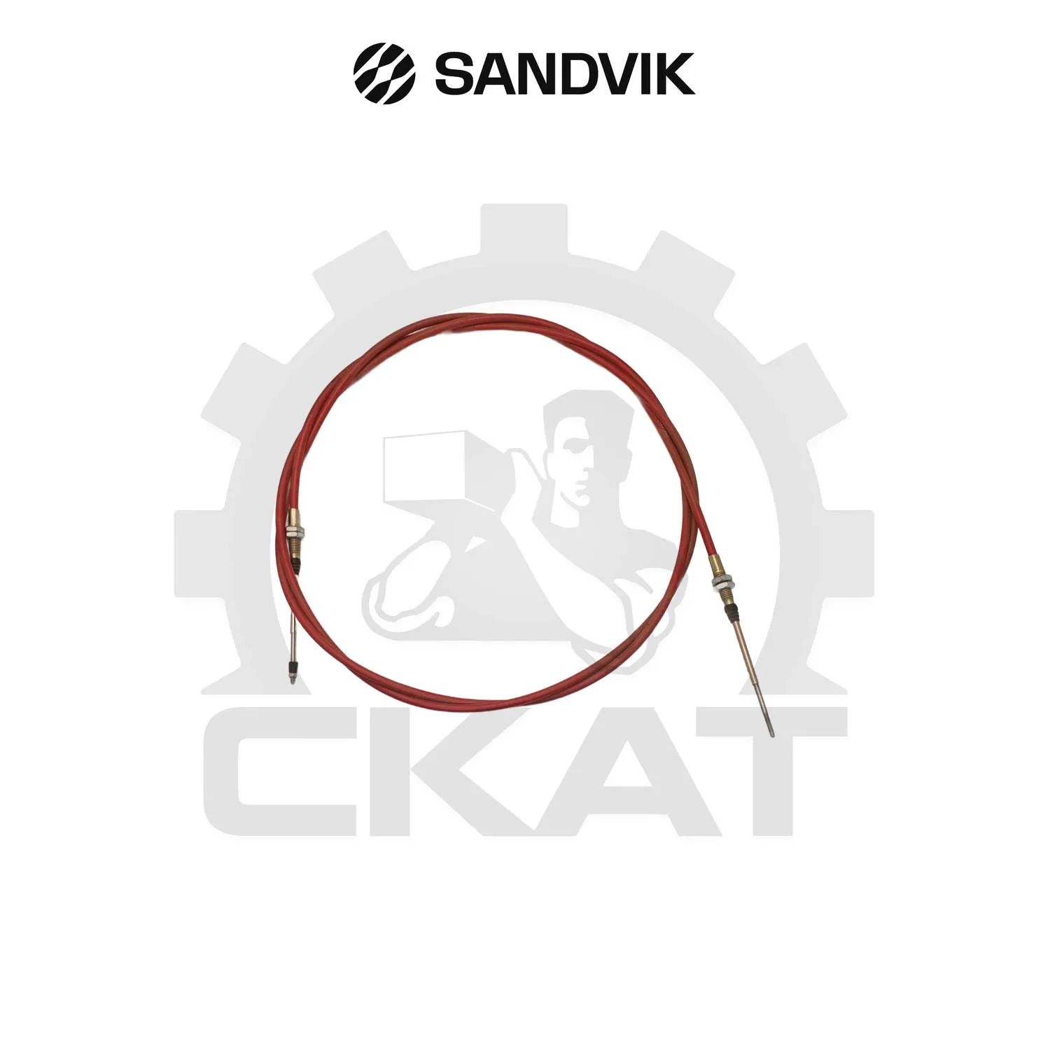 Трос акселератора Sandvik, 3800мм (Sandvik LH203 (TORO 151)