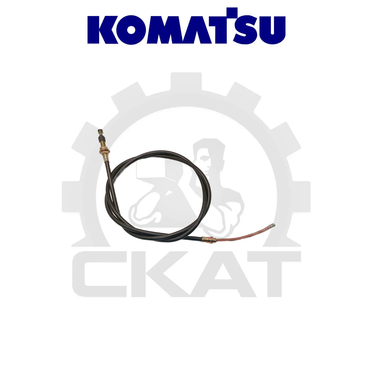 Трос тормоза стояночного Komatsu FD/FG10-15, правый 2000мм