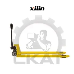 Тележка гидравлическая Xilin BF1000 (г/п 1тн, удлиненные вилы 2400 мм, колеса полиуретан двойные)