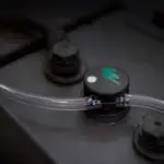 Пробка банки АКБ 82,5 мм под систему долива воды, с логотипом Midac, с поплавком