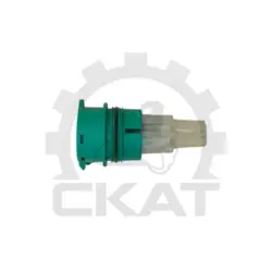 Пробка банки АКБ 85,5 мм с логотипом Midac зеленая