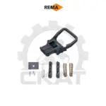 Разъём Rema (мама) DIN 160А 50 мм2 (оригинал REMA GmbH) с ручкой