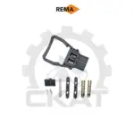 Разъём Rema (мама) DIN 160А 50 мм2 (оригинал REMA GmbH) с ручкой