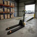 Самоходная электрическая сопровождаемая тележка (рохля) li-ion Hyster PC1.5