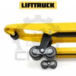 Гидравлическая тележка LIFTTRUCK PM2.5 (г/п 2500 кг, вилы 1150 мм) стандартная, двойные полиуретановые колеса