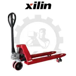Гидравлическая тележка Xilin HP2.5 (г/п 2500 кг, вилы 1150 мм) стандартная, двойные полиуретановые колеса