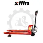 Гидравлическая тележка Xilin HP2.5MA (г/п 2500 кг, вилы 1150 мм) с тормозом, двойные полиуретановые колеса | HP2.5