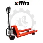 Гидравлическая тележка Xilin HP2.5MA (г/п 2500 кг, вилы 1150 мм) с тормозом, двойные полиуретановые колеса