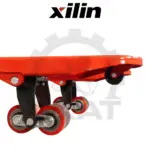 Гидравлическая тележка Xilin HP2.5MA (г/п 2500 кг, вилы 1150 мм) с тормозом, двойные полиуретановые колеса