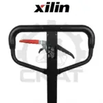 Гидравлическая тележка Xilin HP2.5MA (г/п 2500 кг, вилы 1150 мм) с тормозом, двойные полиуретановые колеса