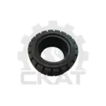 Шина цельнолитая 140/55-9 WonRay R705 черная с буртом