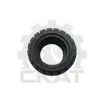 Шина цельнолитая 140/55-9 WonRay R705 черная с буртом